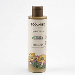 Ecolatier - Tělové mléko "Hladkost a krása" s organickým kaktusem