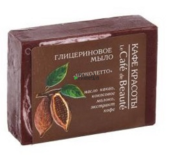 Glycerinové mýdlo Le Café de Beauté - Čokoláda 100 g