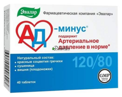 AD - Minus - tabletky na krevní tlak