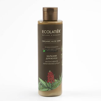Ecolatier - balzám na vlasy "Intenzivní posielnenie a růst" s extraktem z aloe vera