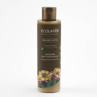 Ecolatier - balzám "Hladkost a krása" na suché vlasy s extraktem z kaktusu