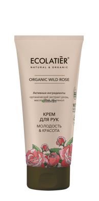 Ecolatier - krém na ruce "Mládí a krása" s divokou růží