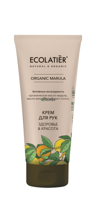 Ecolatier - krém na ruce "Zdraví a krása" s marulovým olejem