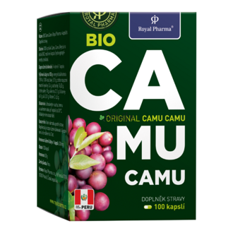  BIO Camu Camu - přírodní zdroj vitamínu C - 100 kapslí. Záruka do 29.12.2022