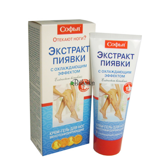 SOFIA krém s extraktem z pijavic 75 ml. - chladivý. 