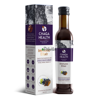  Immuno Elixír Čaga & Černý rybíz 250ml