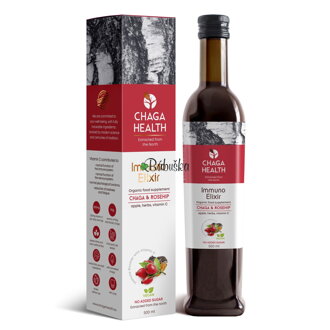 Immuno Elixir Čaga & Šípka 500 ml.
