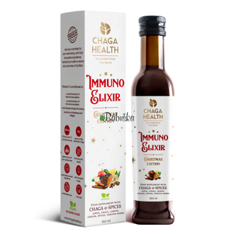 Immuno Elixír Čaga & Vánoční pepř 250ml