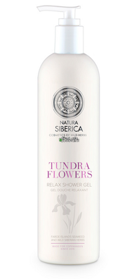 Siberie Blanche - relaxační sprchový gel - květy Tundra 400 ml
