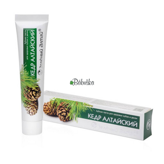  Zubní pasta "Green Altaj" cedrová 75 ml
