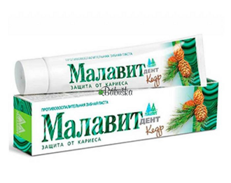 Zubní pasta Malavit Dent cedr jalovec 75 g