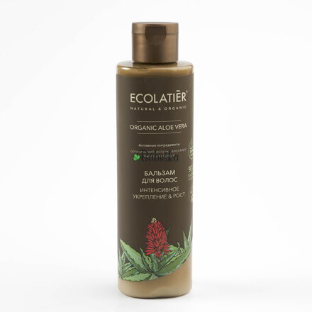 Ecolatier - balzám na vlasy "Intenzivní posielnenie a růst" s extraktem z aloe vera
