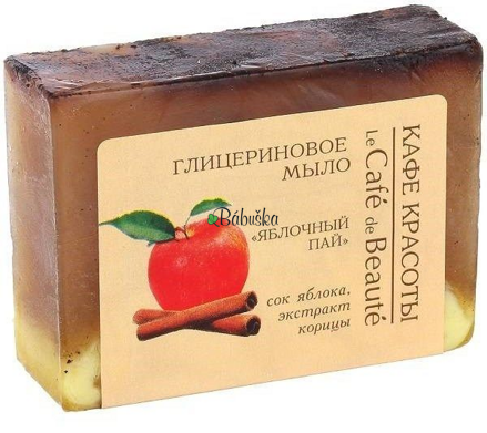 Glycerinové mýdlo Le Café de Beauté - Jablkový koláč 100 g