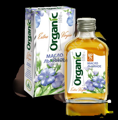 Organic - Ľanový olej 100 ml 