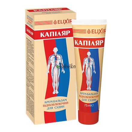 Elixír- krémový balzam Kapilar na krčové žili 75ml