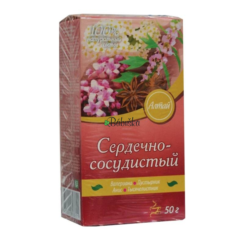 Čajový nápoj - Kardiovaskulární 50g. Záruka do 11.1.2023 Čajový nápoj - Kardiovaskulární 50g. Záruka do 11.1.2023