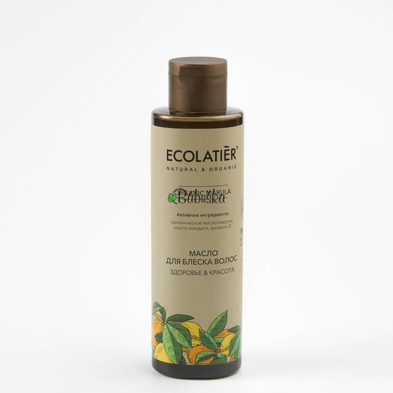  Ecolatier - olej na vlasy "Zdraví a krása" - organická marula