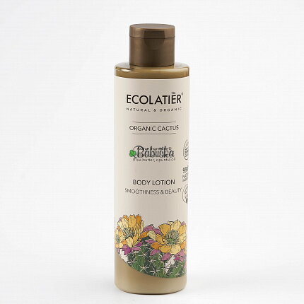 Ecolatier - Tělové mléko "Hladkost a krása" s organickým kaktusem