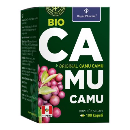 BIO Camu Camu - přírodní zdroj vitamínu C - 100 kapslí. Záruka do 29.12.2022 BIO Camu Camu - přírodní zdroj vitamínu C - 100 kapslí. Záruka do 29.12.2022