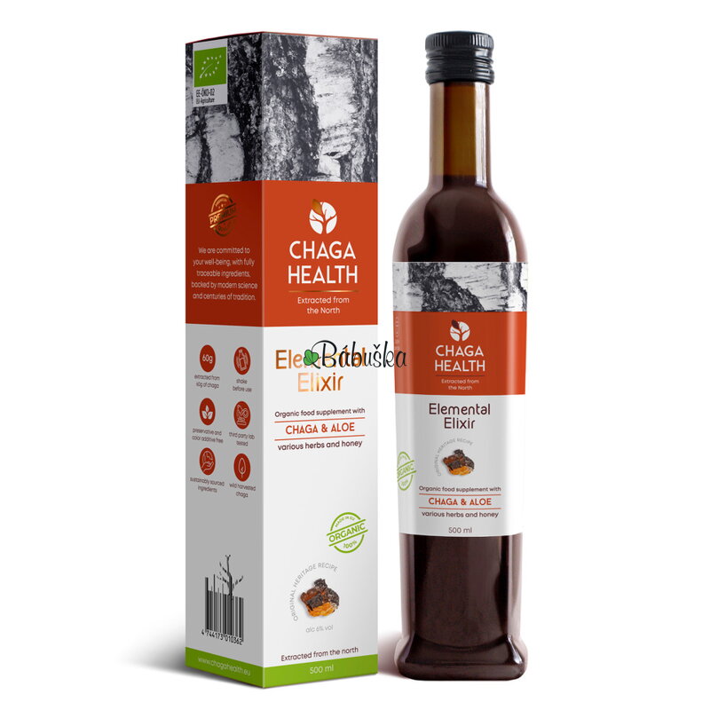 Elemental Elixir BIO 500ml. Záruka do 19.3.2023 Elemental Elixir BIO 500ml. Záruka do 19.3.2023