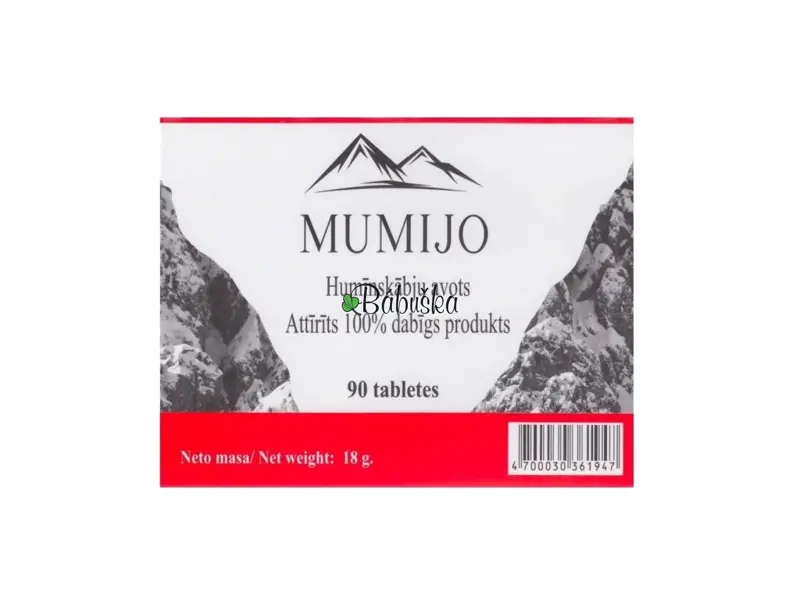 Shilajit - Altajské múmio 60tbl Shilajit - Altajské múmio 60tbl