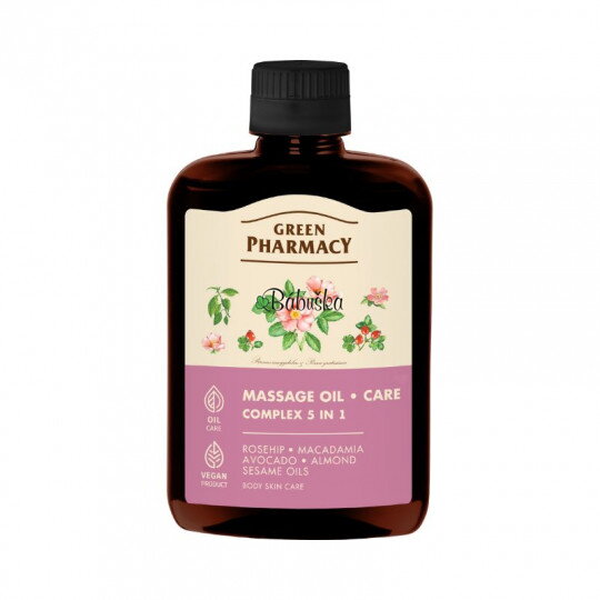 Green Pharmacy – Masážny olej Complex 5 in 1