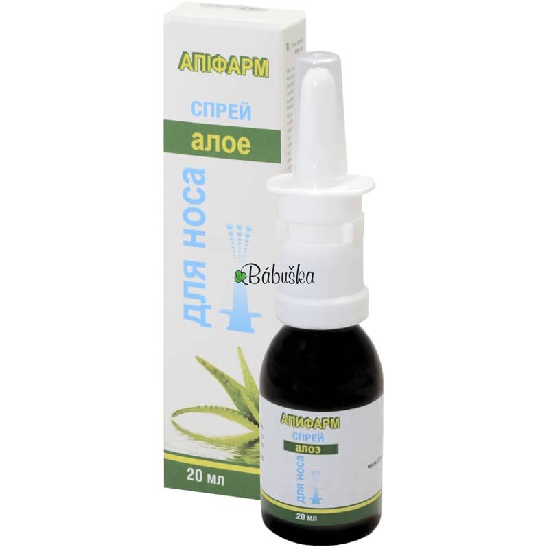 Apifarm - sprej do nosa s Aloe vera 20ml Apifarm - sprej do nosa s Aloe vera 20ml
